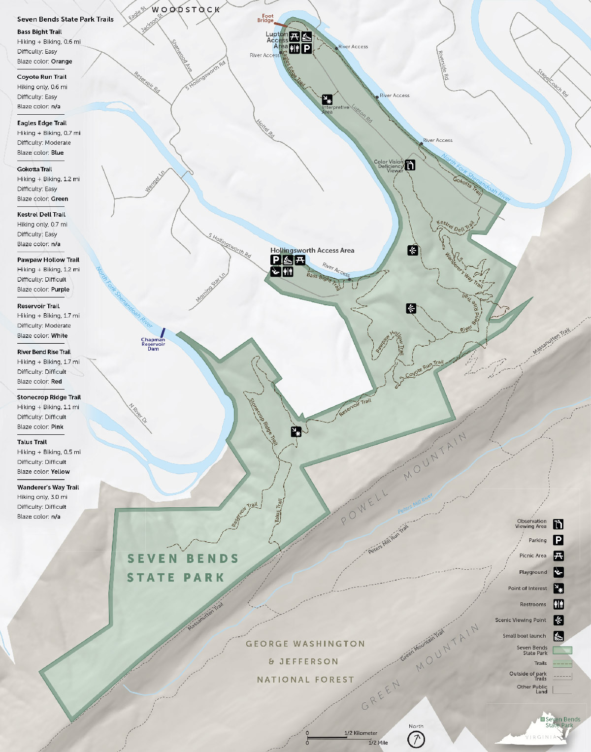 Seven Bends State Park