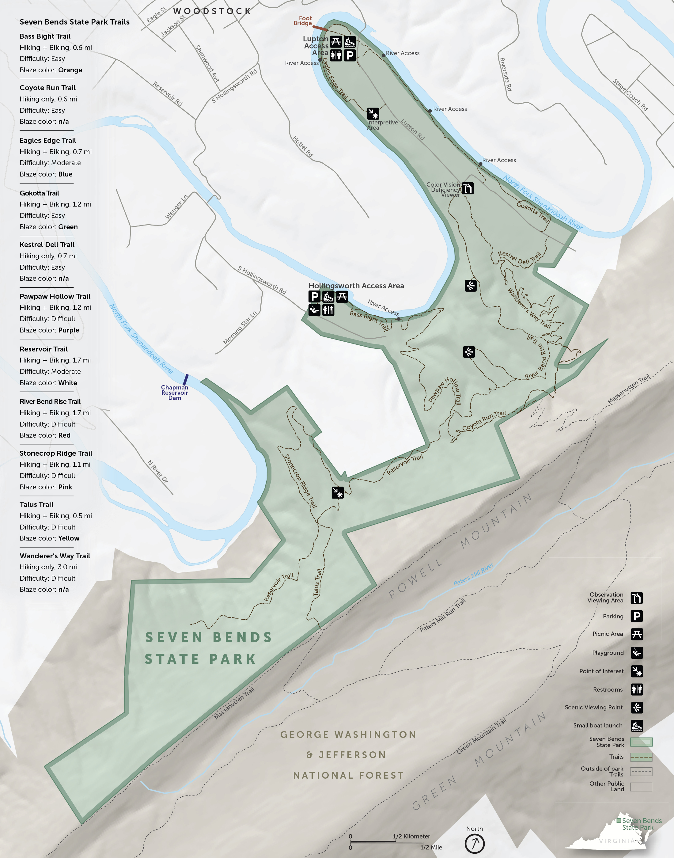 Seven Bends State Park